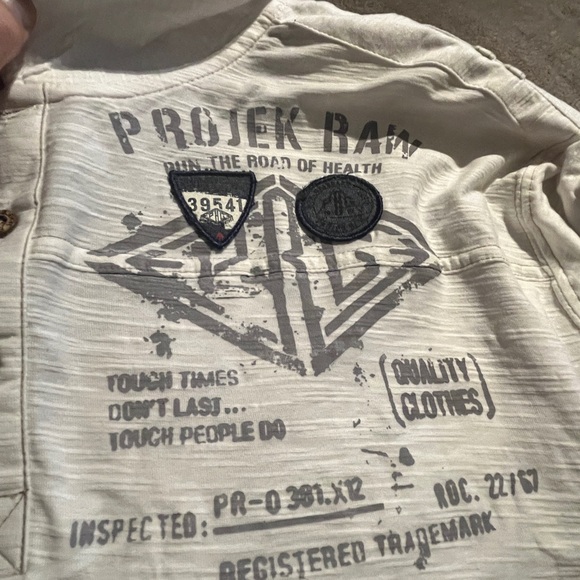 Projek Raw Men’s Casual Shirt Size 2X New With Tags - Picture 3 of 5